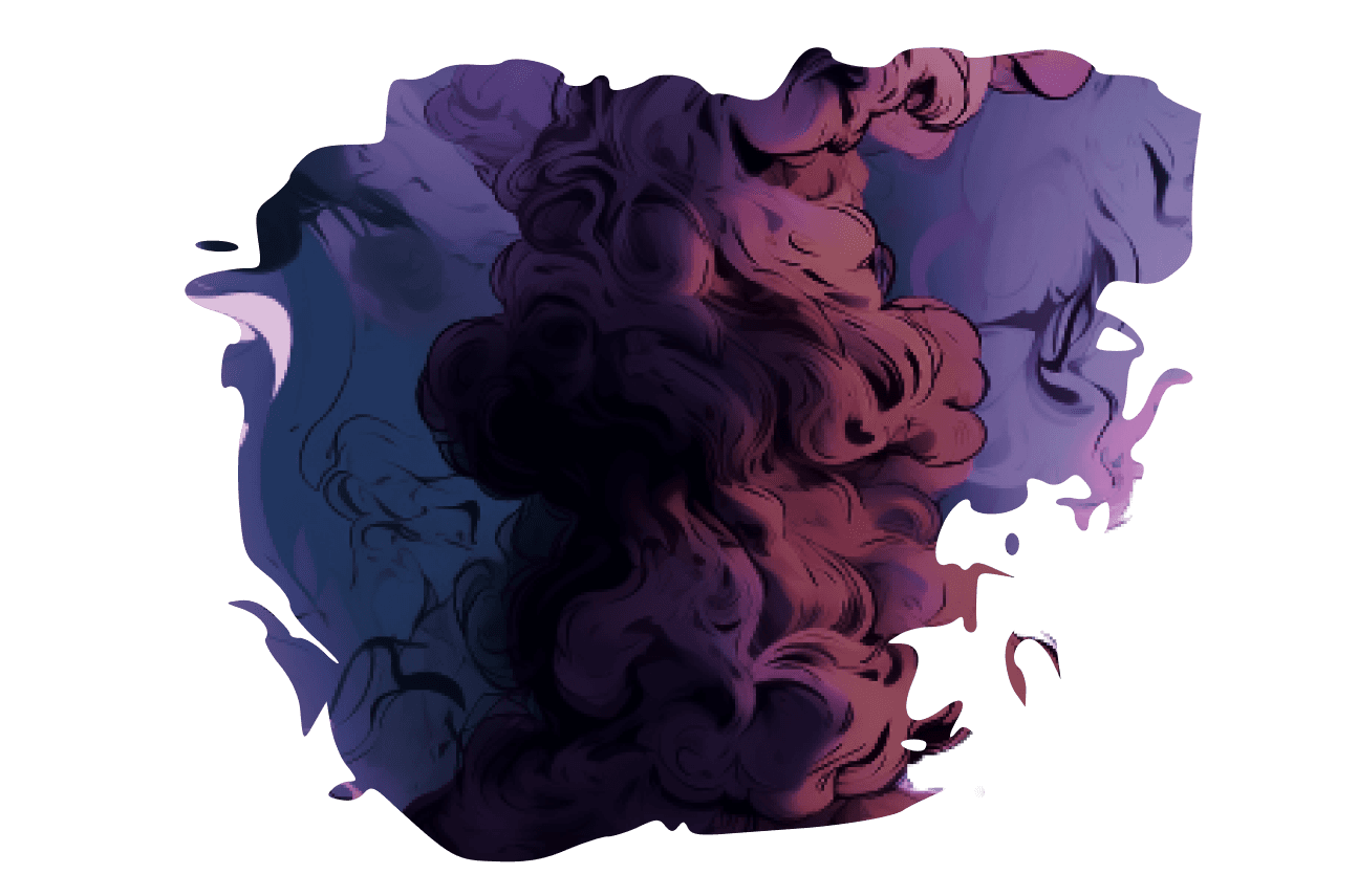 Background smoke effect