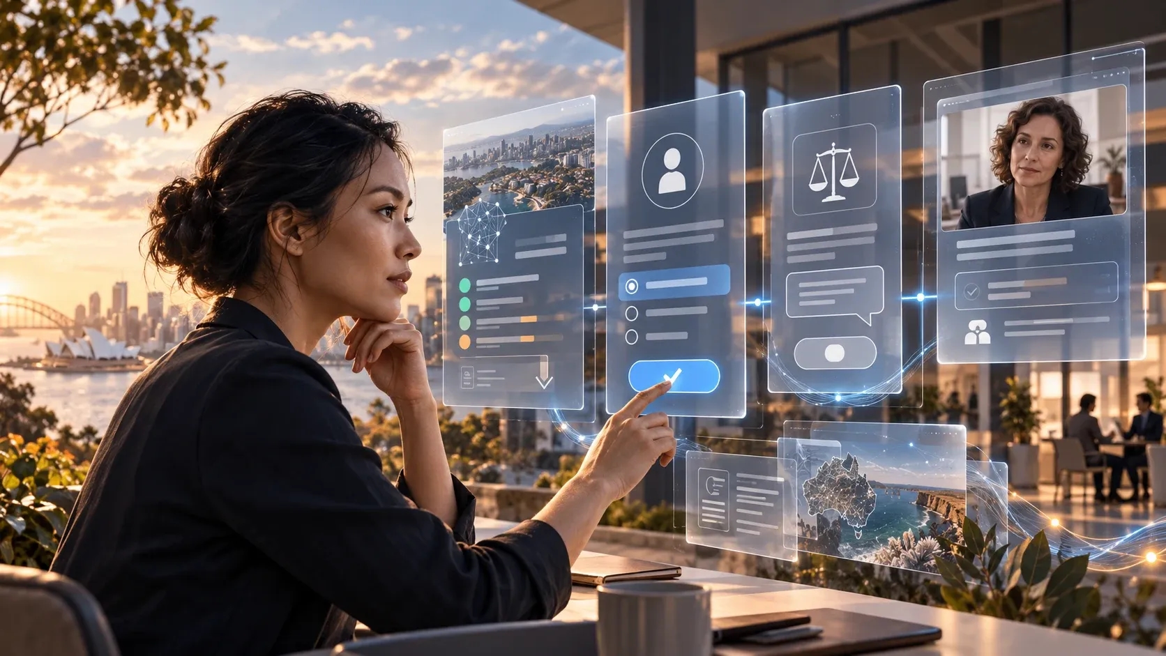 AI governance expressed through clear user experience