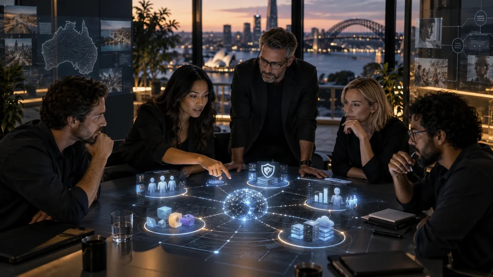 An AI-native agency built around strategy integration and governance